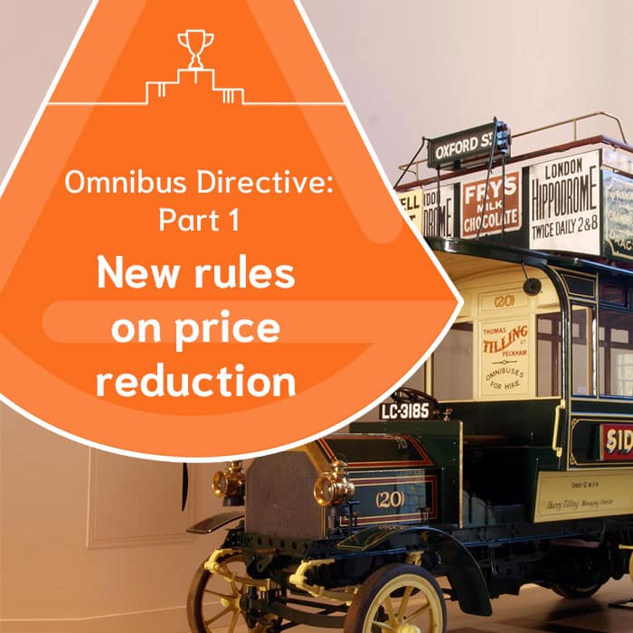 New rules on price reduction